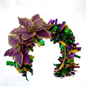 FINAL 2 AVAILABLE! ORDER NOW TO RECEIVE IN TIMELocally made, Mardi Gras Headband